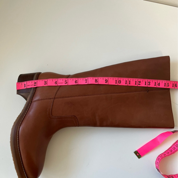 Frye Camryn Tall Pull On Boots in Cognac Size 9 - Picture 11 of 11